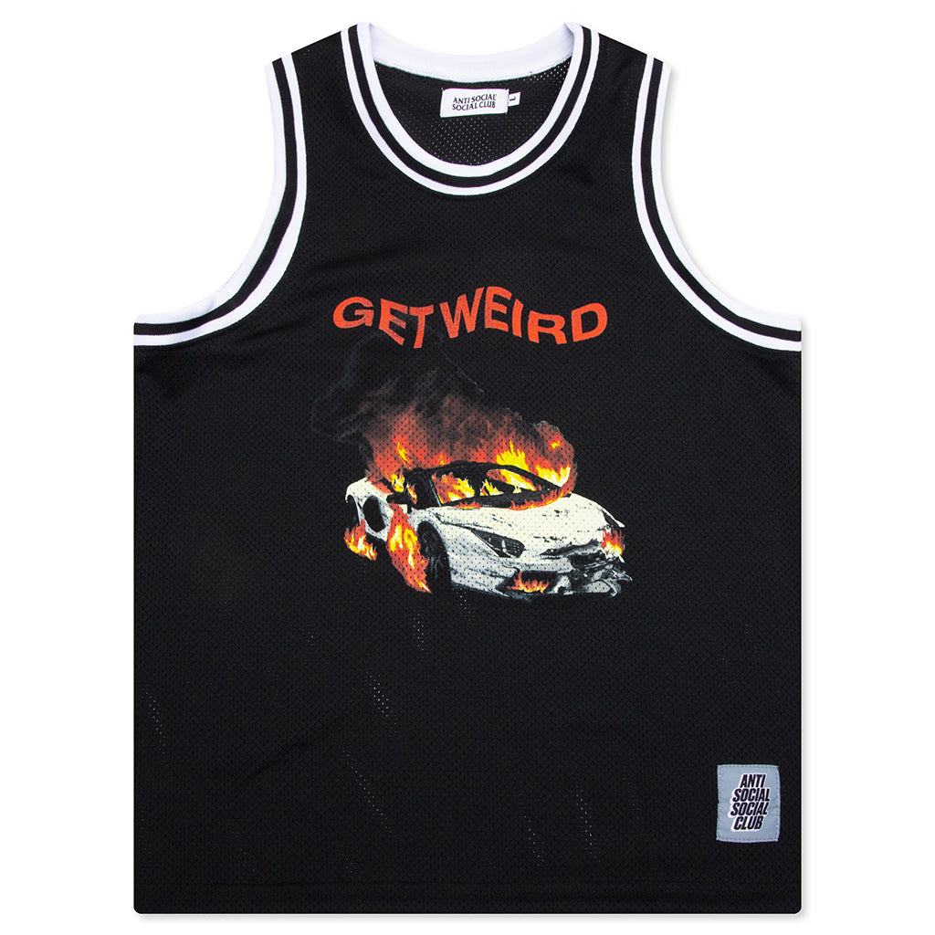 Burnout Basketball Jersey - Black - News Directory 3