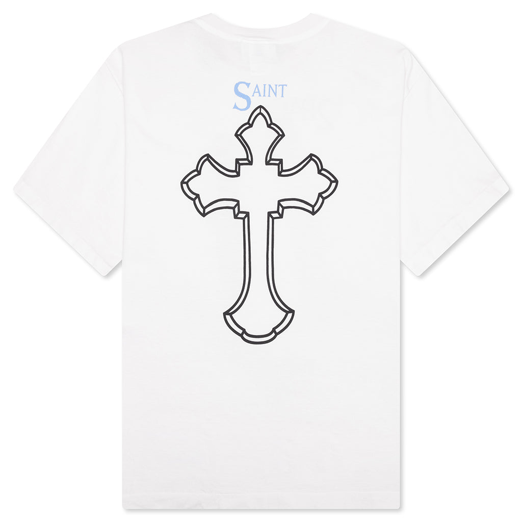 Saint Michael X 2PAC MX6 S/Sシャツ - 白 – Feature