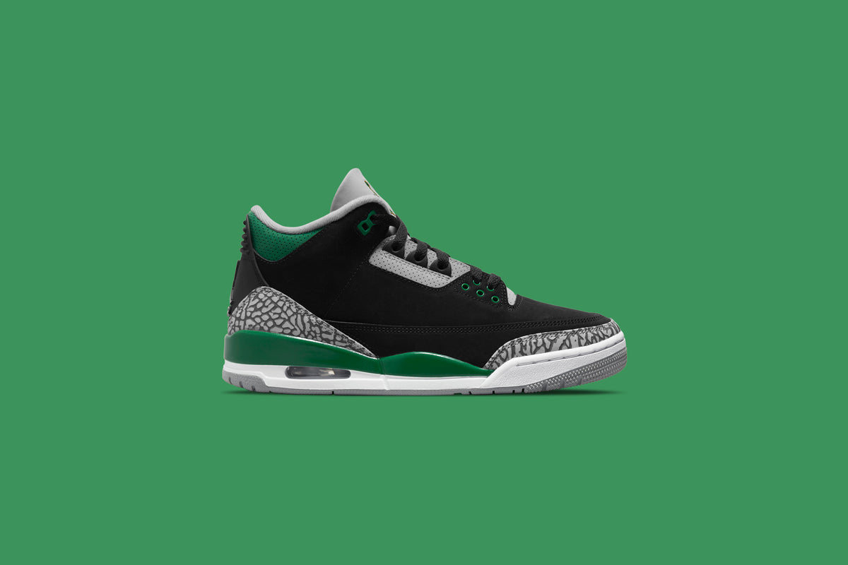 Air Jordan 3 Retro ‘Pine Green’ Release October 30th