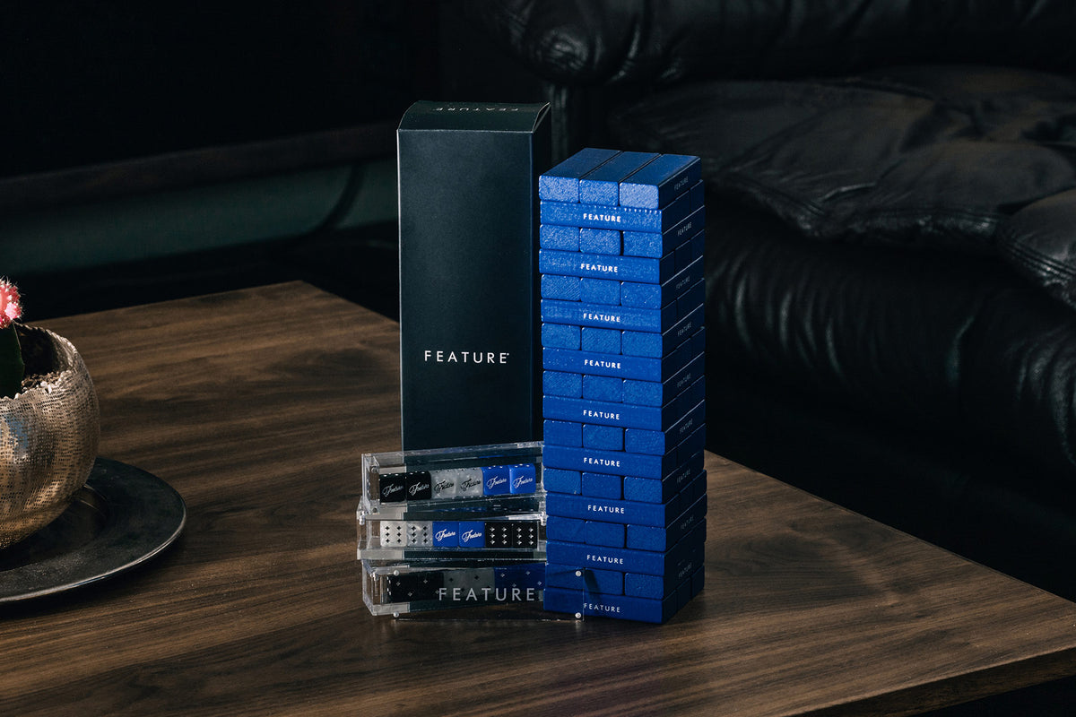 FEATURE Dice Set + Tumbling Tower Blocks
