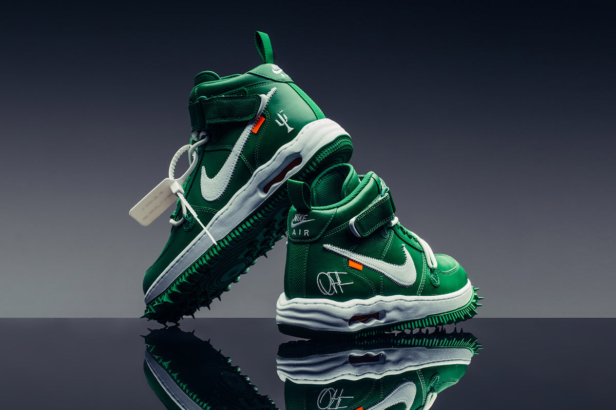 Nike x Off-White Air Force 1 Mid 'Pine Green' Release April 28th