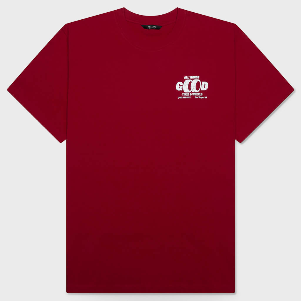 ATG 타이어 티 - 레드