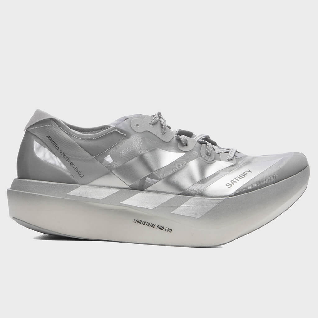 Adizero Adios Pro Evo 2 - Silver Metallic/Silver Metallic/Grey Two