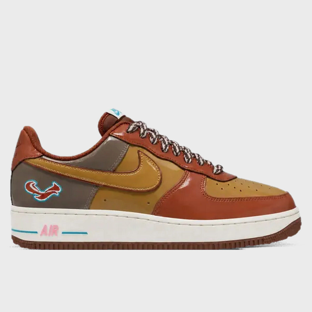Air Force 1 '01 - Burnt Sunrise/Taupe/Chlorine Blue/Metallic Gold
