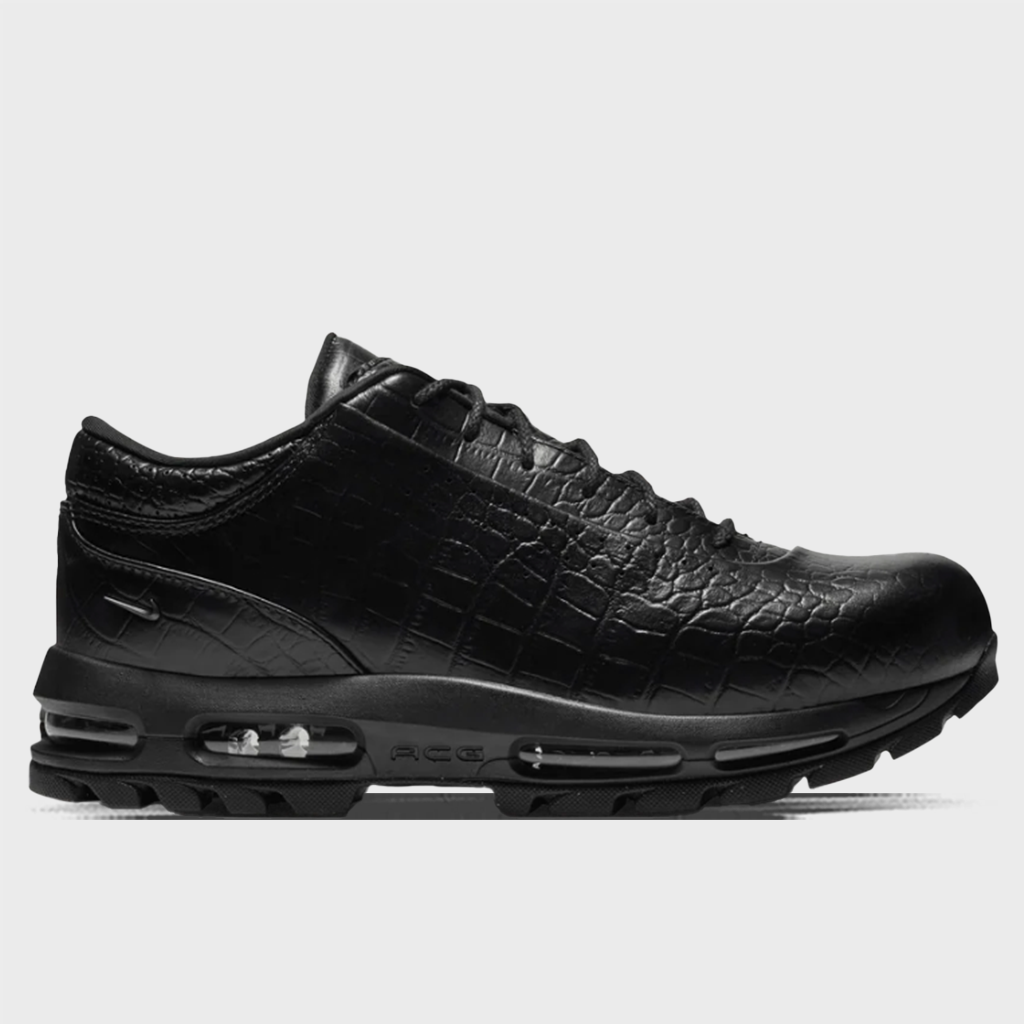 Air Max Goadome Low 'Black Croc' - Black/Black