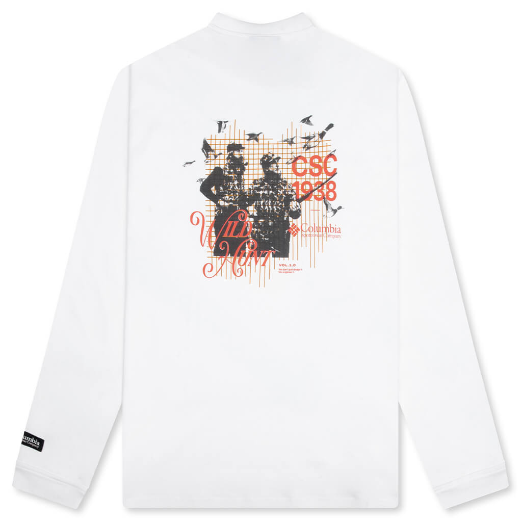 CSC 1938 V1 L/S Tee - Sea Salt