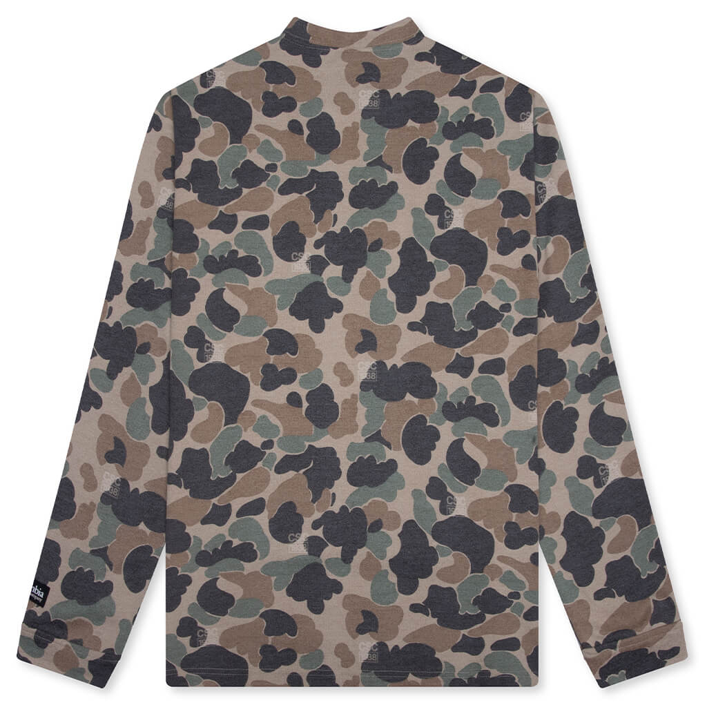 CSC 1938 V1 Printed L/S Tee - British Tan Duck Camo