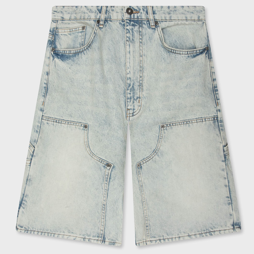 Carpenter Denim Short - Blue Ash