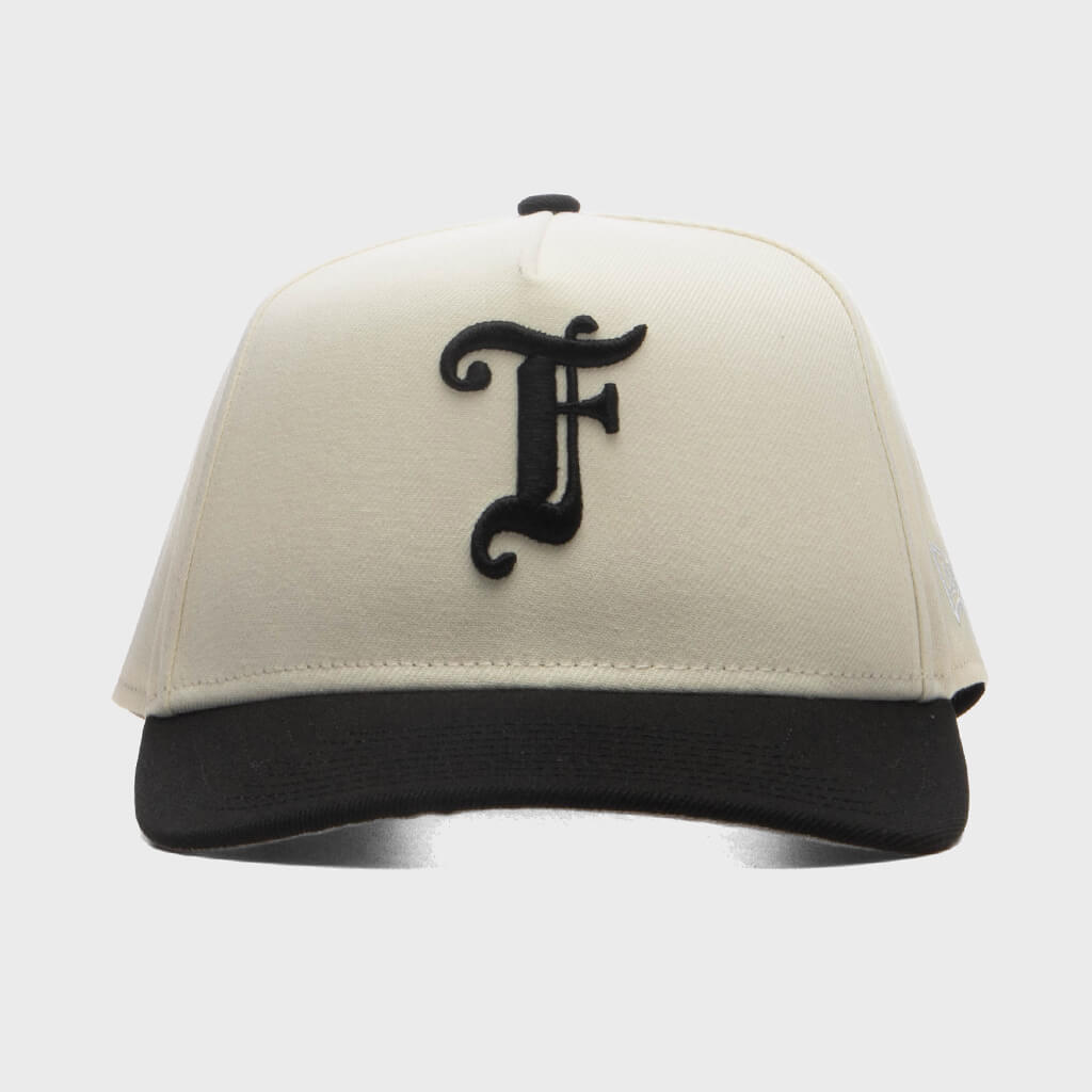 기능 X New ERA 950AF 곡선 스냅백 - 크롬/블랙