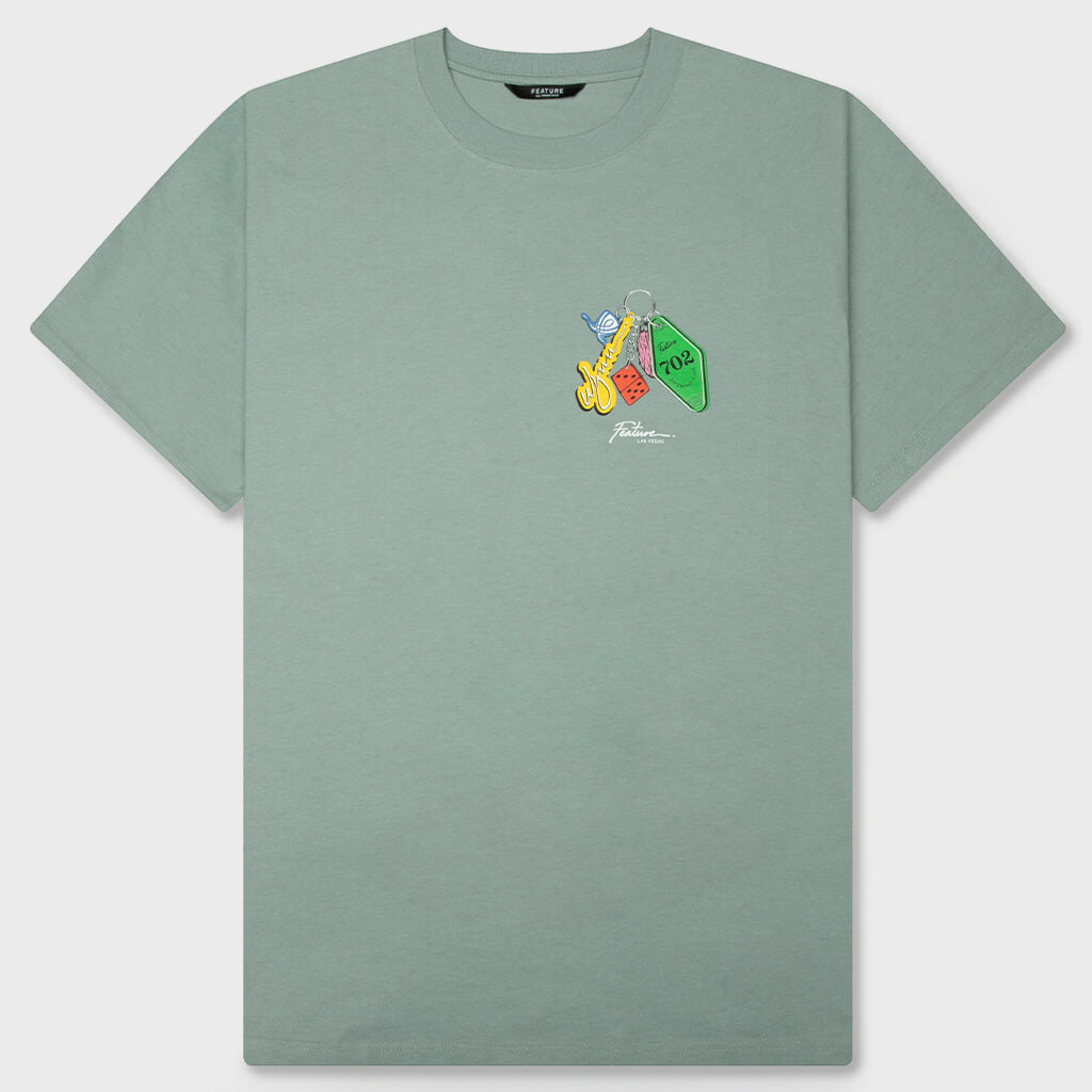Keys to the Strip Tee - Slate