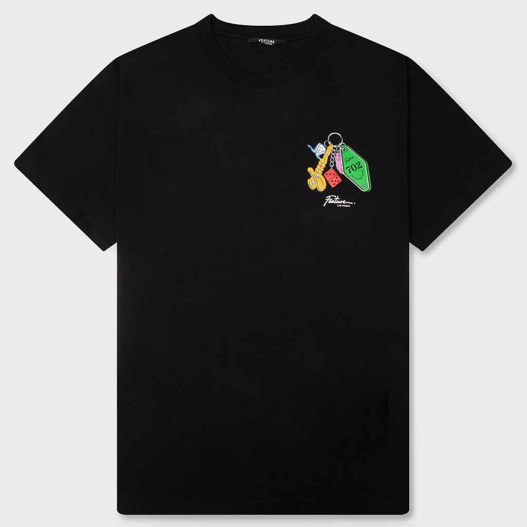 Feature x Wynn Keys to the Strip Tee - 블랙
