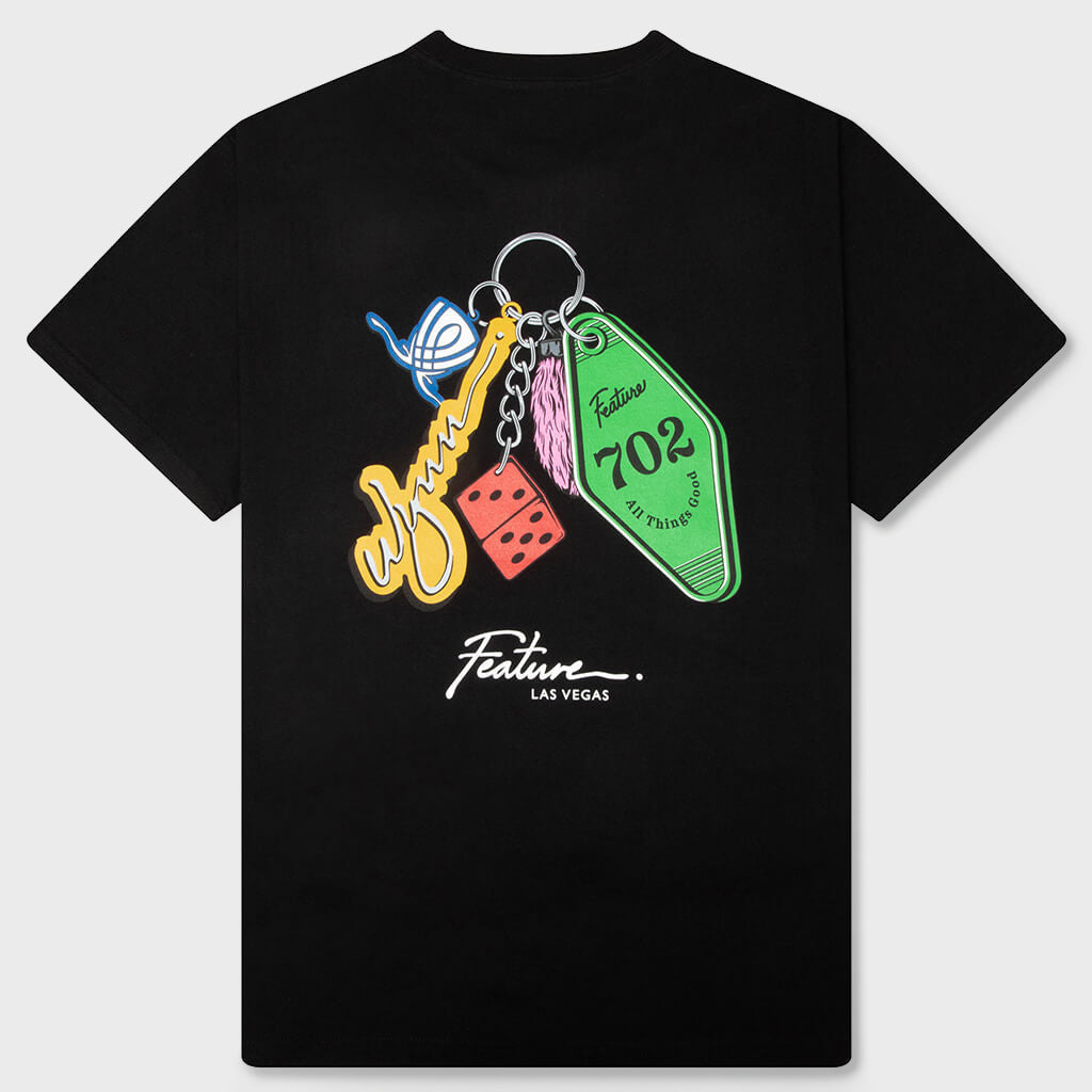 Feature x Wynn Keys to the Strip Tee - 블랙