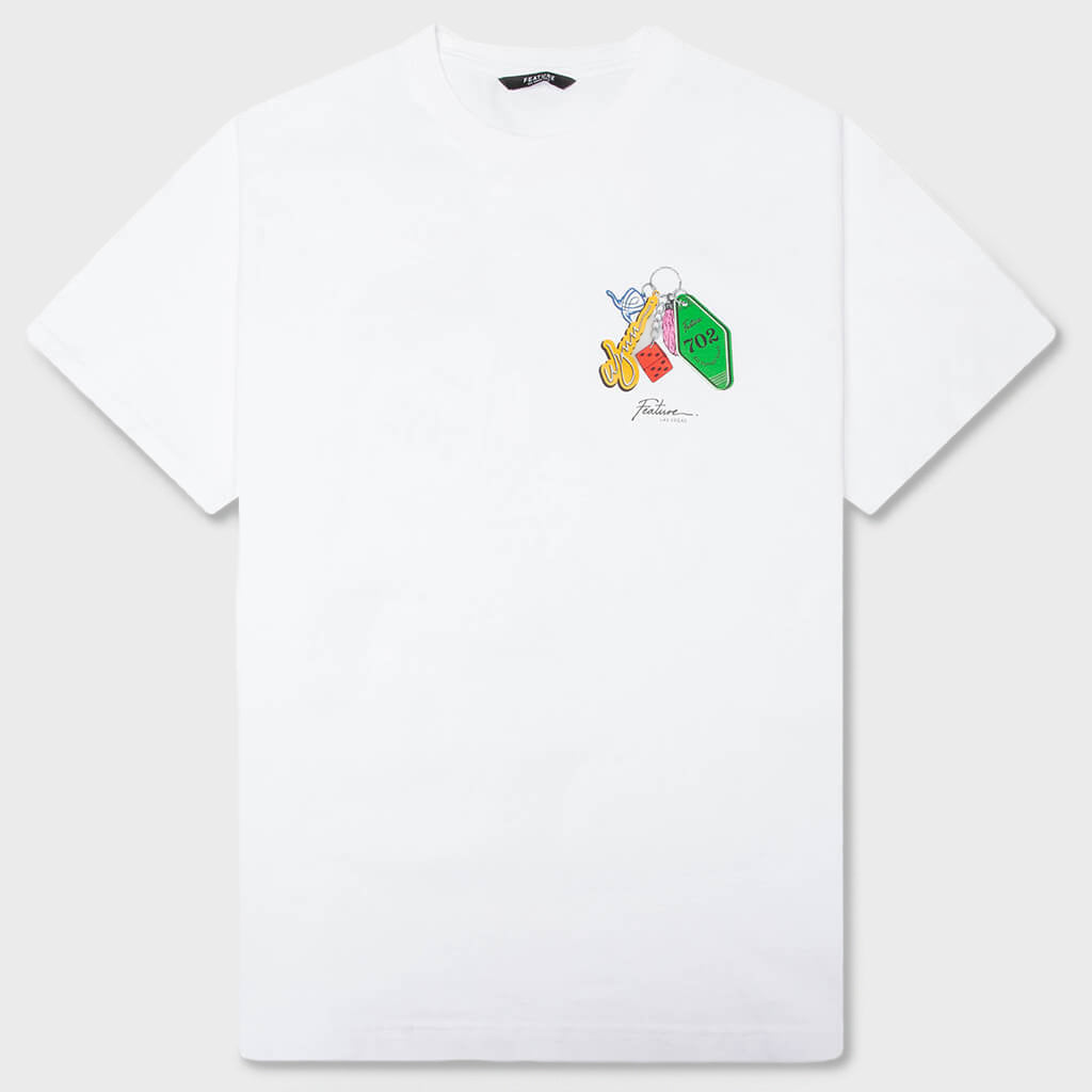 Feature x Wynn Keys to the Strip Tee - 화이트