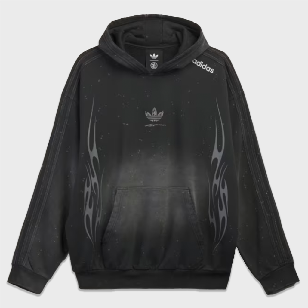 Adidas Originals x Hellstar FW26 パーカー 2 - ブラック