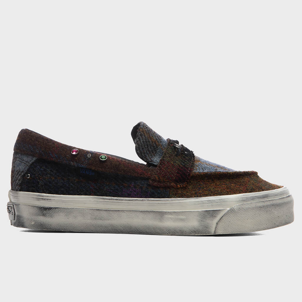 Premium LX 53 Harris Tweed Loafer - Tweed Brown