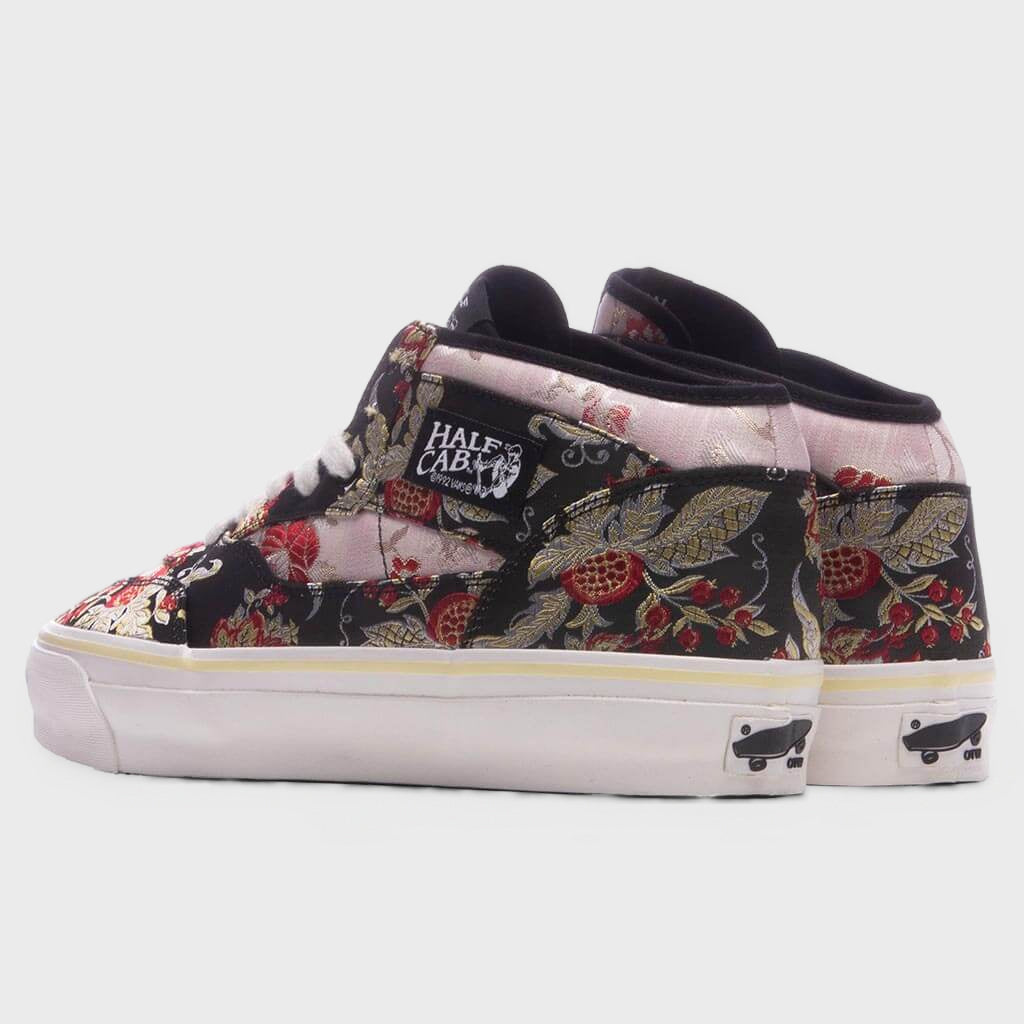 OTW Half Cab 33 Decon Vibram 'Floral' - Black
