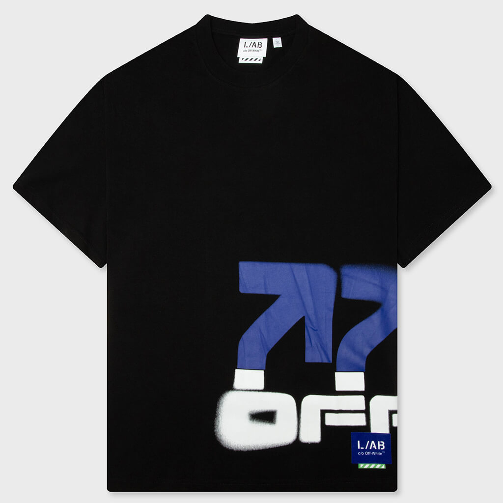 Off Stacked S/S Tee - Black