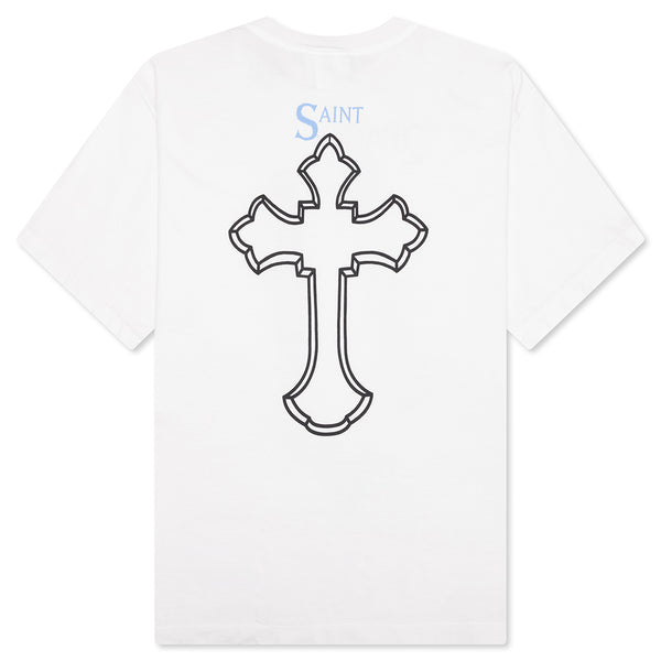 Saint Michael X 2PAC MX6 S/Sシャツ - 白 – Feature