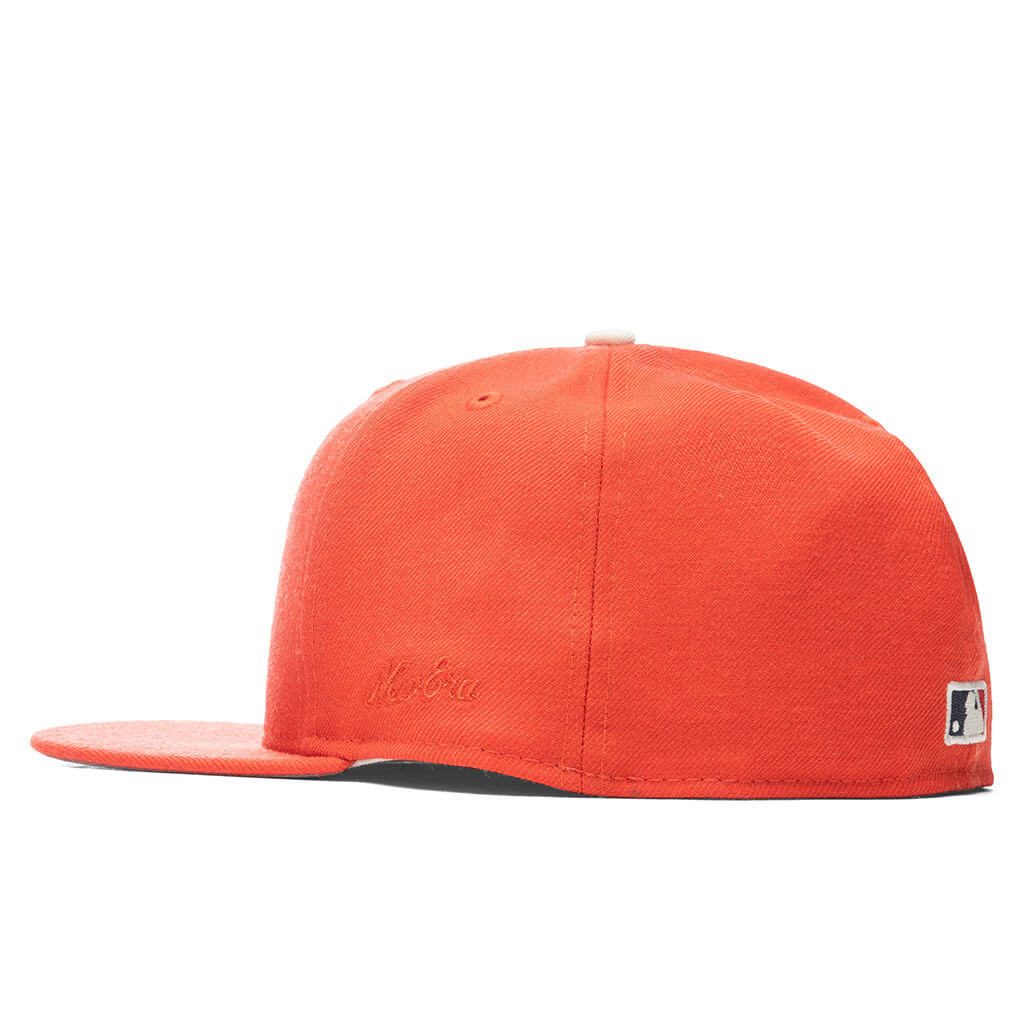 キャップ ニューエラ x フィアオブゴッド エッセンシャル 7 1/4 G/Orange